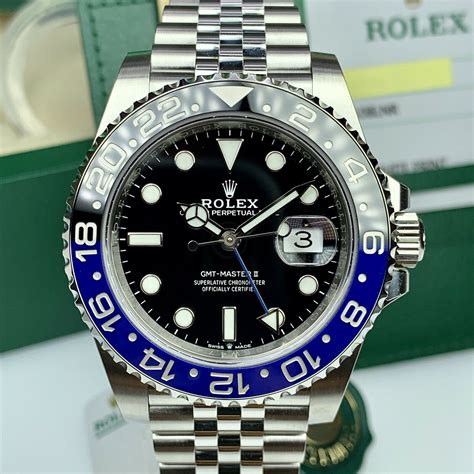 rolex pre owned batman|batman rolex unworn for sale.